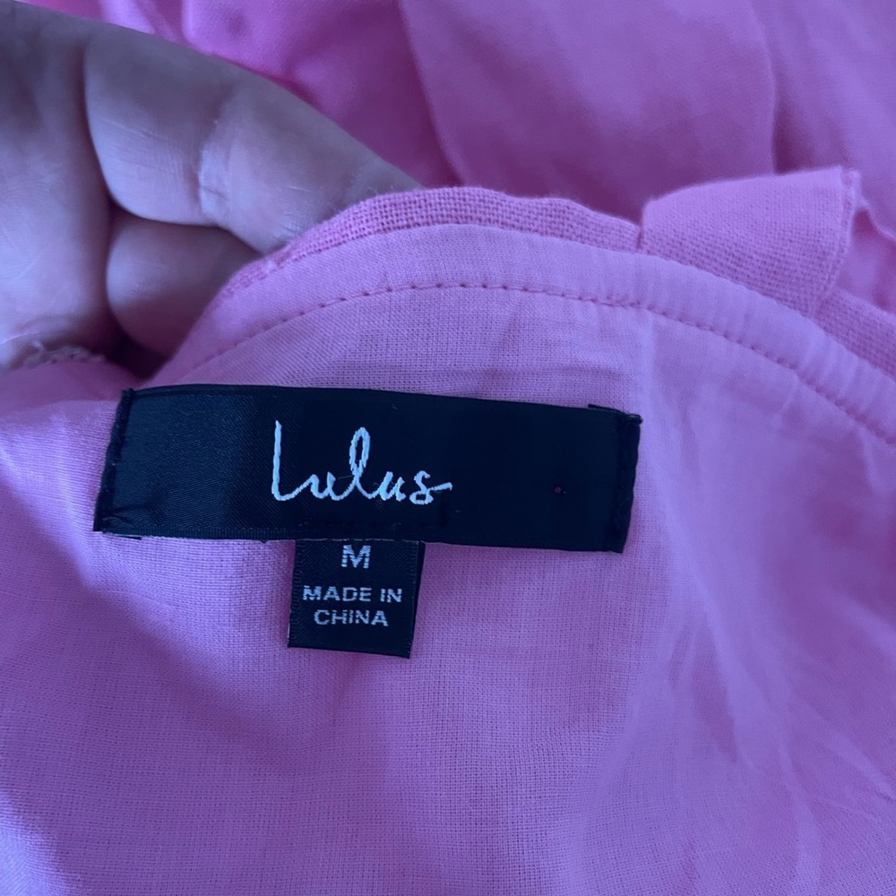 Lulu's Flirtatious Looks Pink Mini Dress - Picture 8 of 12